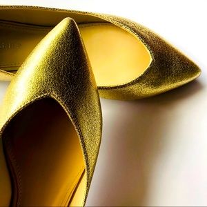 MARC FISHER  Analia Pointed Toe Flats Slip-Ons